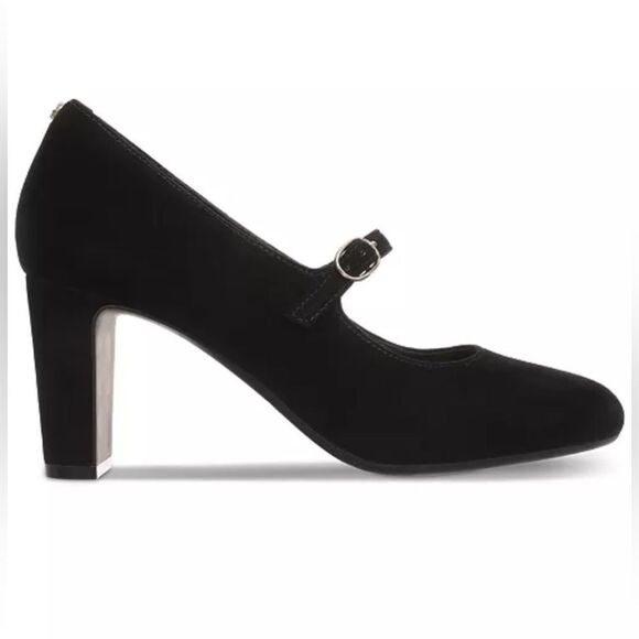GIANI BERNINI Black Elegant Black Mary Jane Heels NWOT Size 10 - Picture 3 of 12